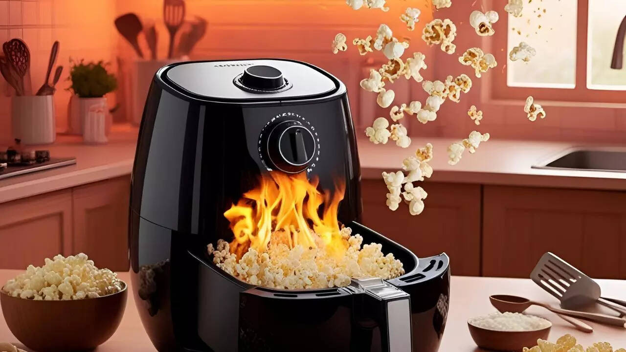 Popcorn can not be cooked in an air fryer