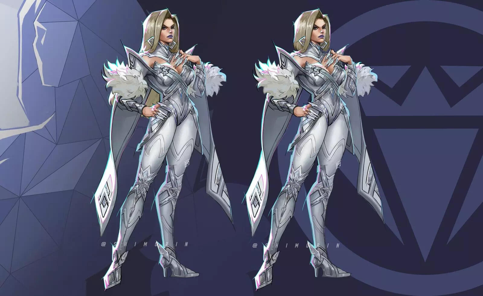 Marvel Rivals Emma Frost fan art