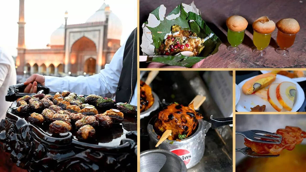 A scrumptious feast at the daawat-e-iftar
