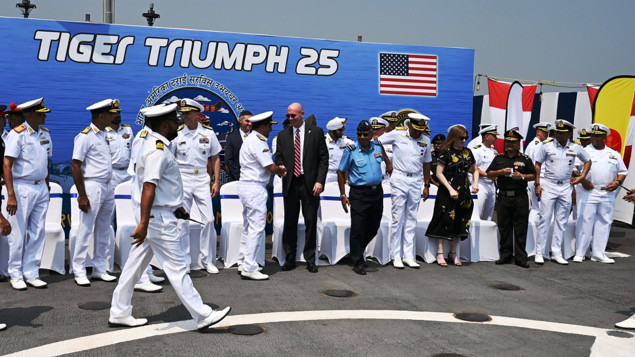 Tiger Triumph-2025, a bilateral India-US humanitarian and disaster relief exercise, starts in Visakhapatnam.