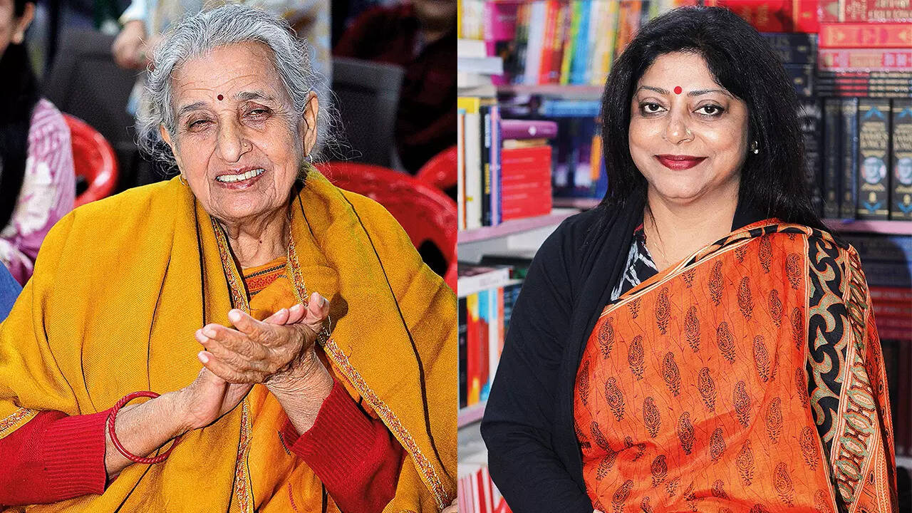 (L) Dr Vidya Vindu Singh (R) Alka Verma