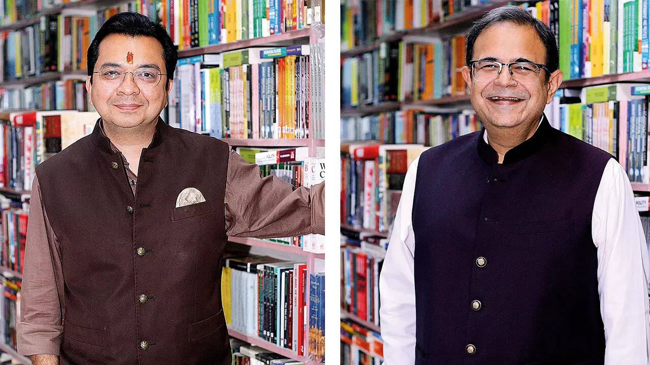 (L) Gaurav (R) Manav Prakash