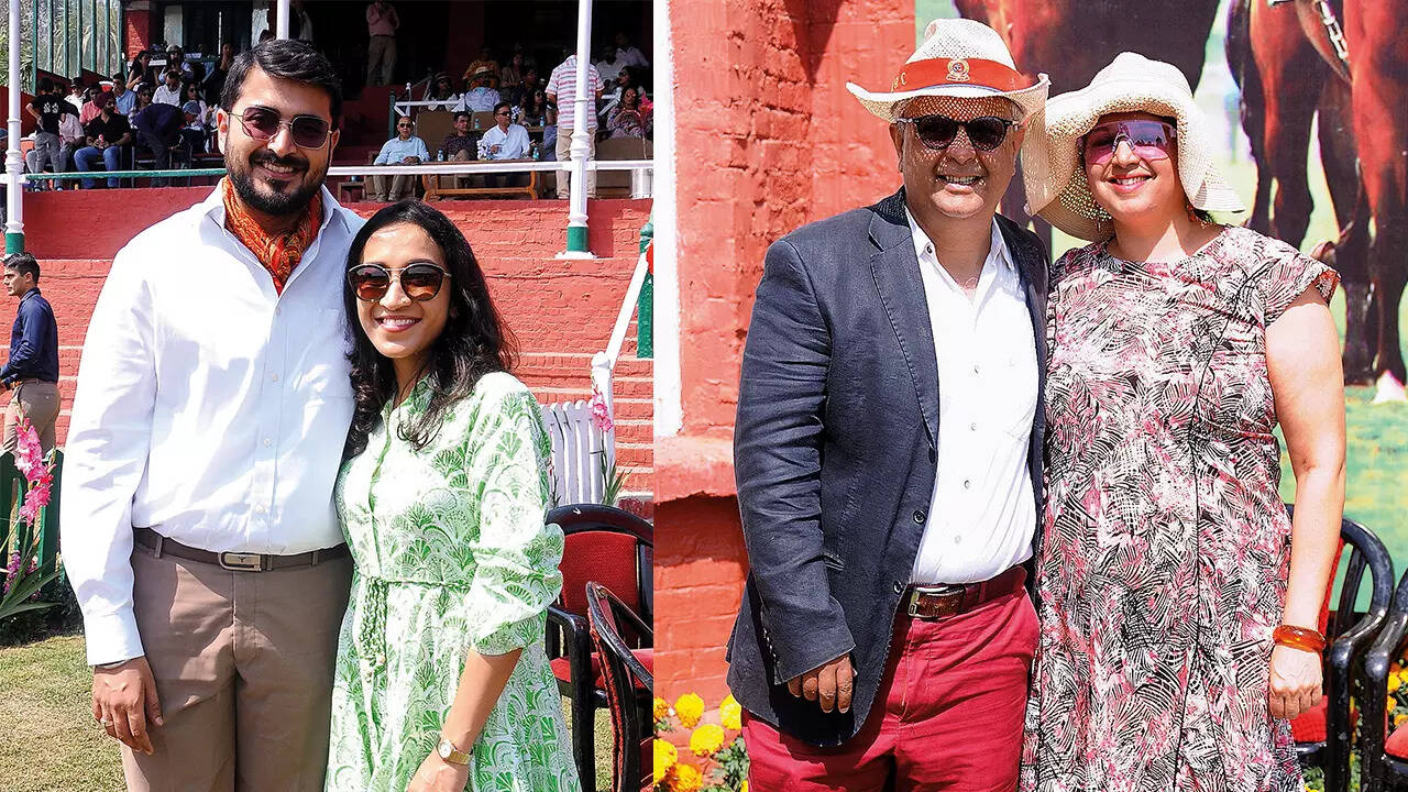 (L) Abhishek Chopra & Arpika Singhal (R) Amar & Jyotsna Habibullah