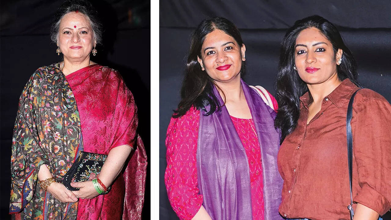 (L) Renuka Tandon (R) Priyanka and Pallavi Singh