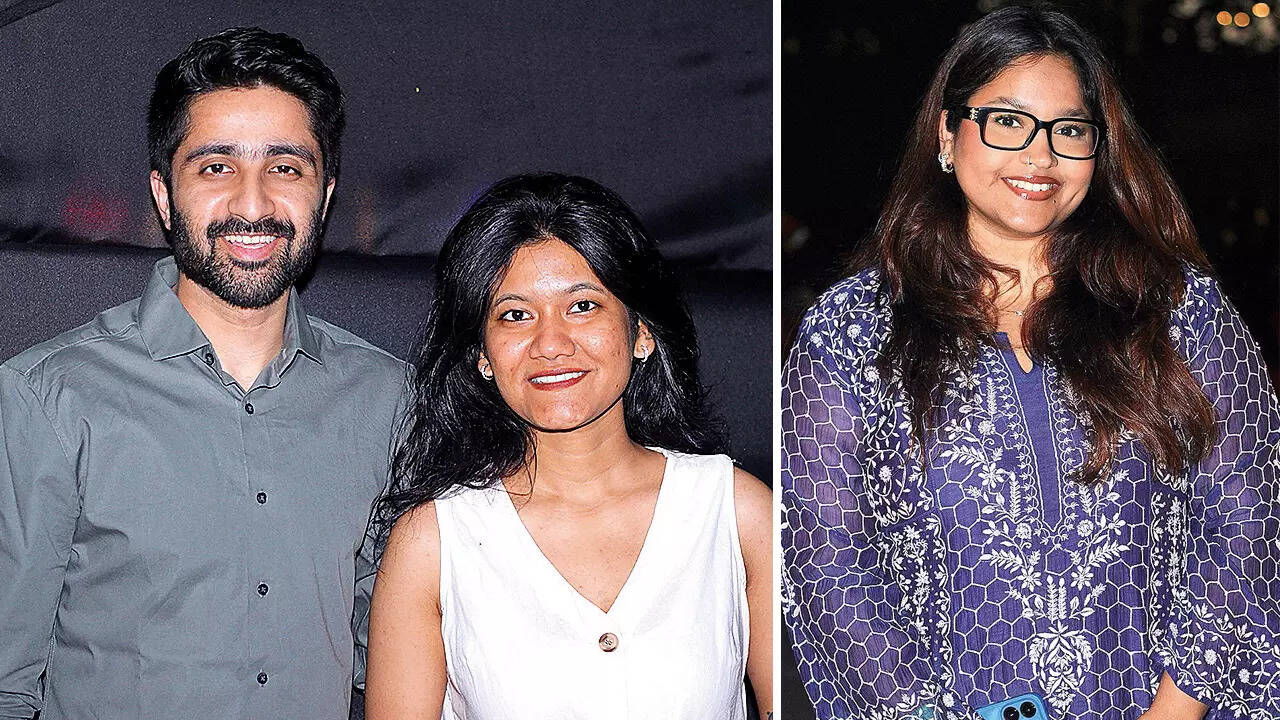 (L) Suryansh Naruca and Surabhi Rawat (R) Vanshika Dogra
