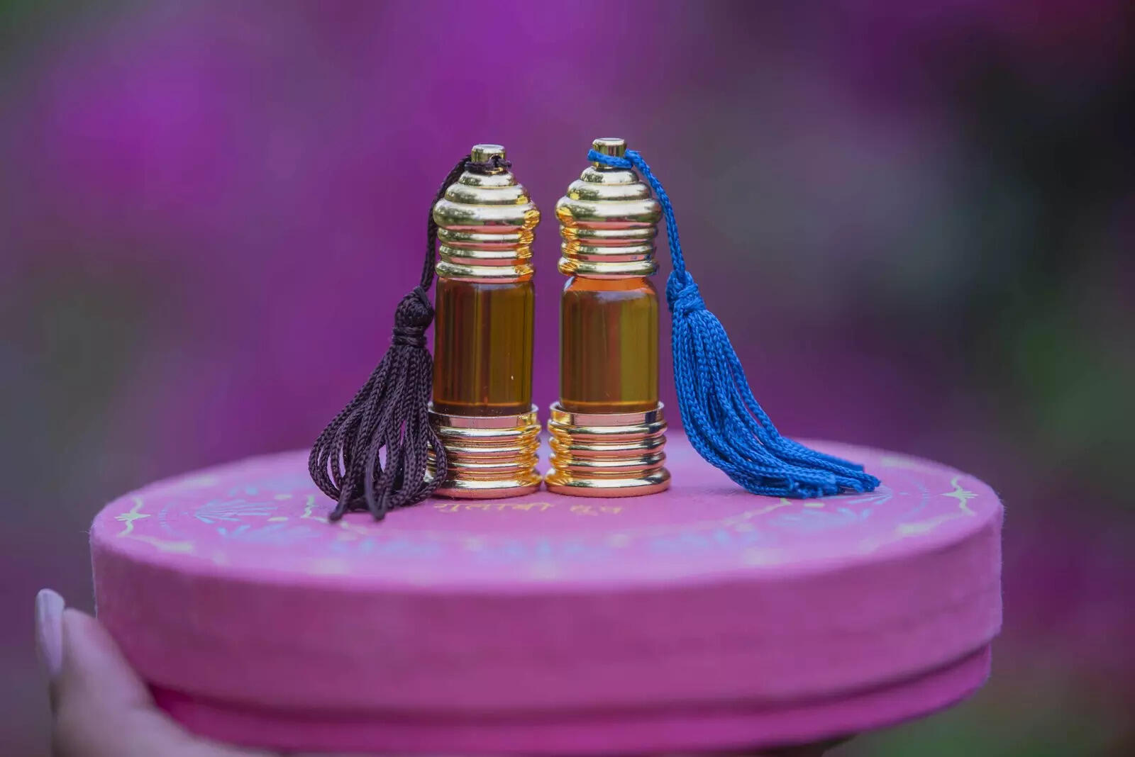 Tabak and Motiya attar made using degh bhapka method