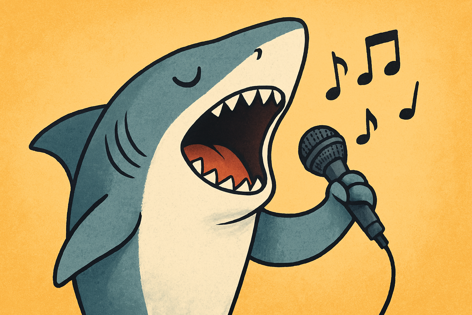 What does a shark sound like?