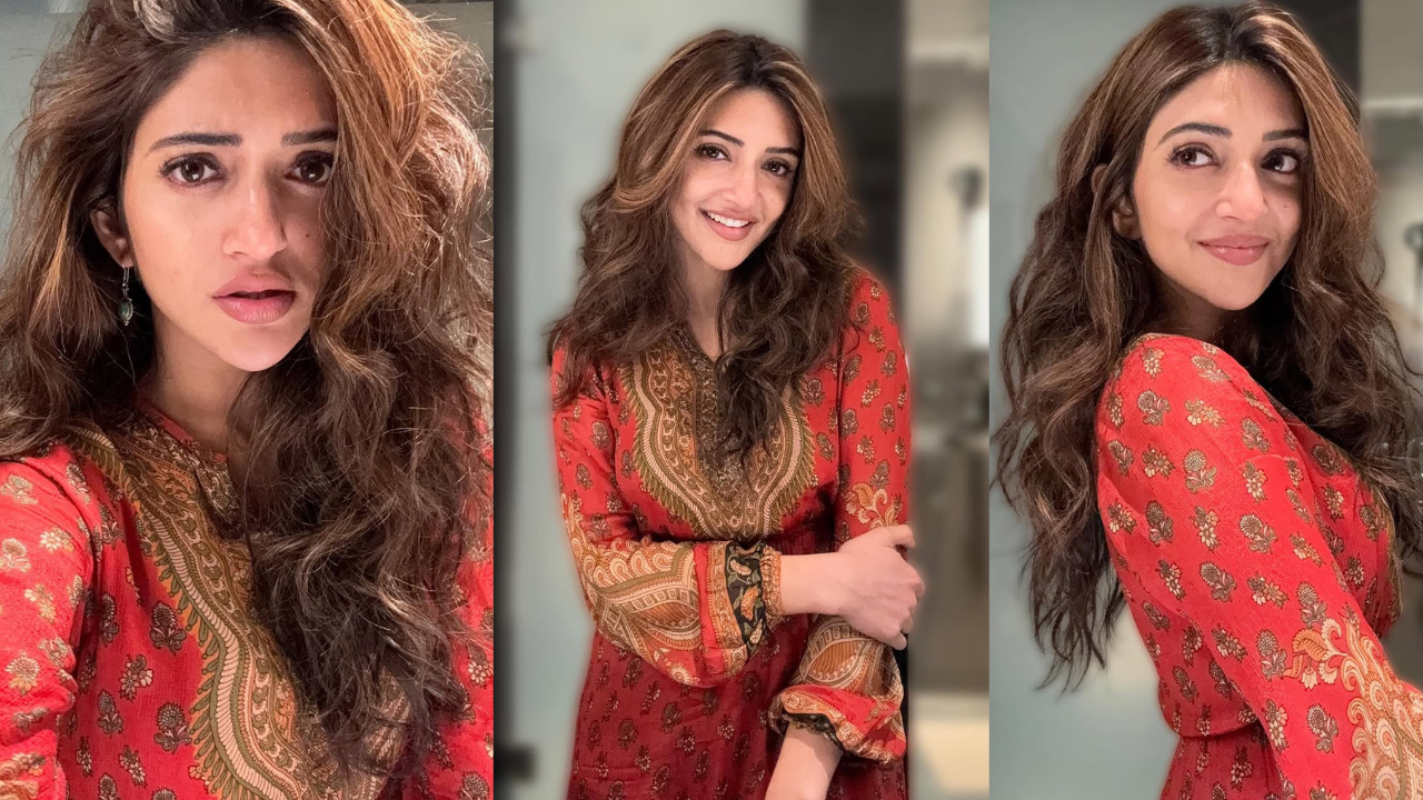 Sreeleela in breezy kurta set