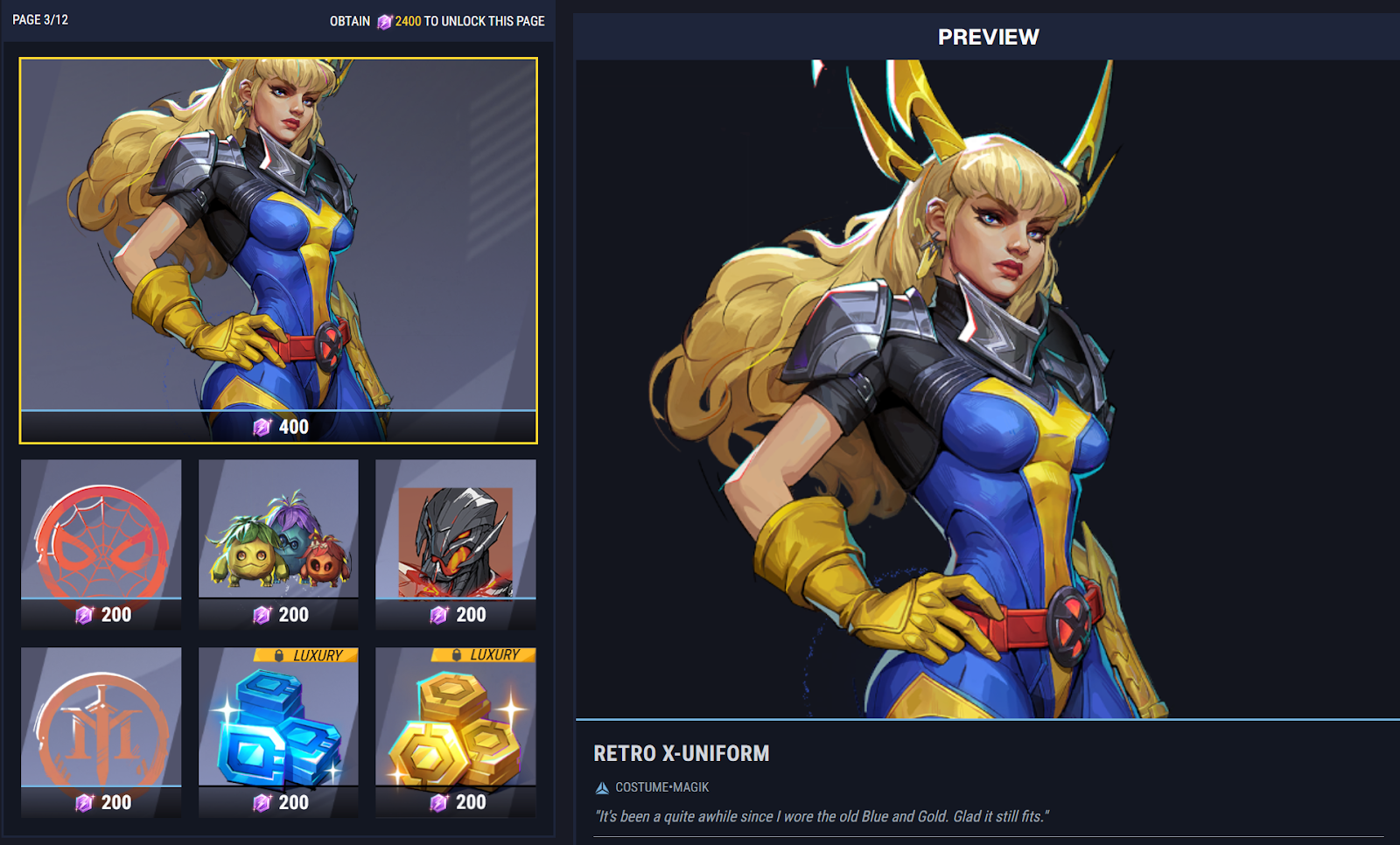 Page 3 of Marvel Rivals Season 2 Battle Pass