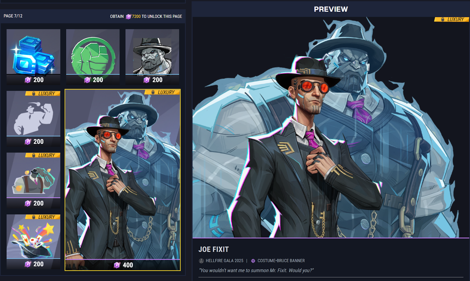 Page 7 of Marvel Rivals Season 2 Battle Pass