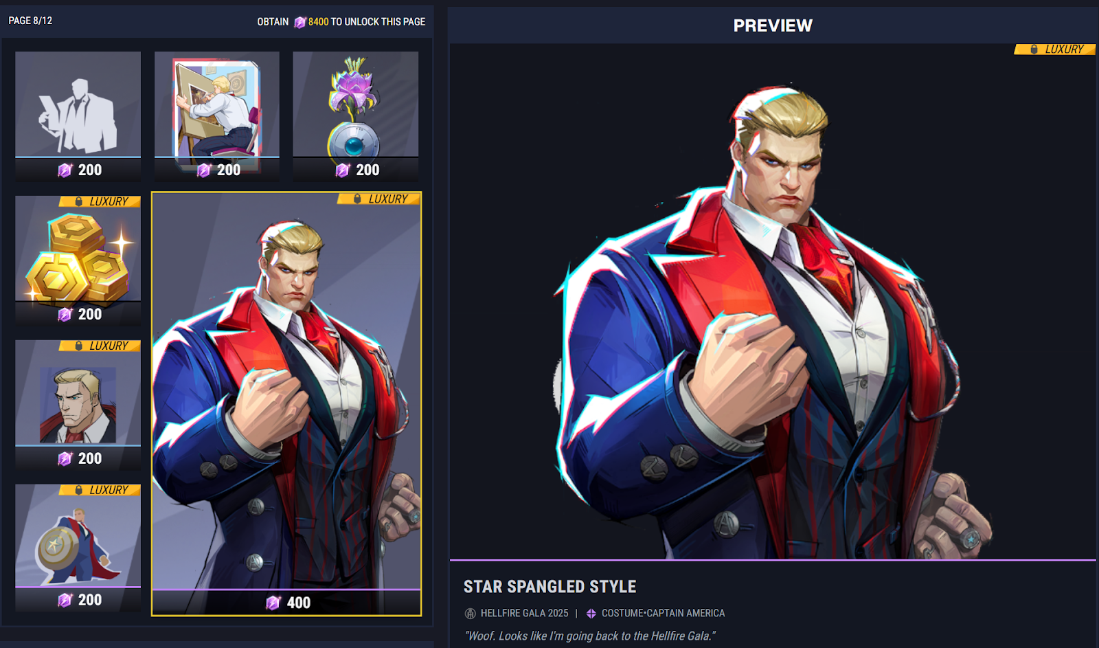 Page 8 of Marvel Rivals Season 2 Battle Pass
