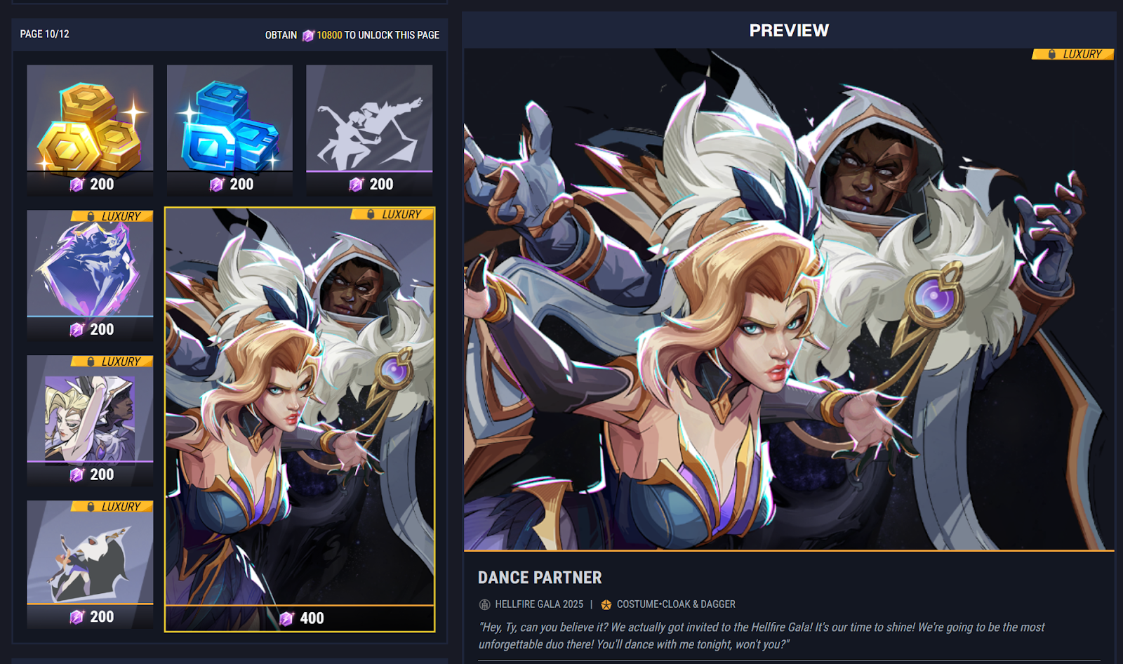 Page 10 of Marvel Rivals Season 2 Battle Pass