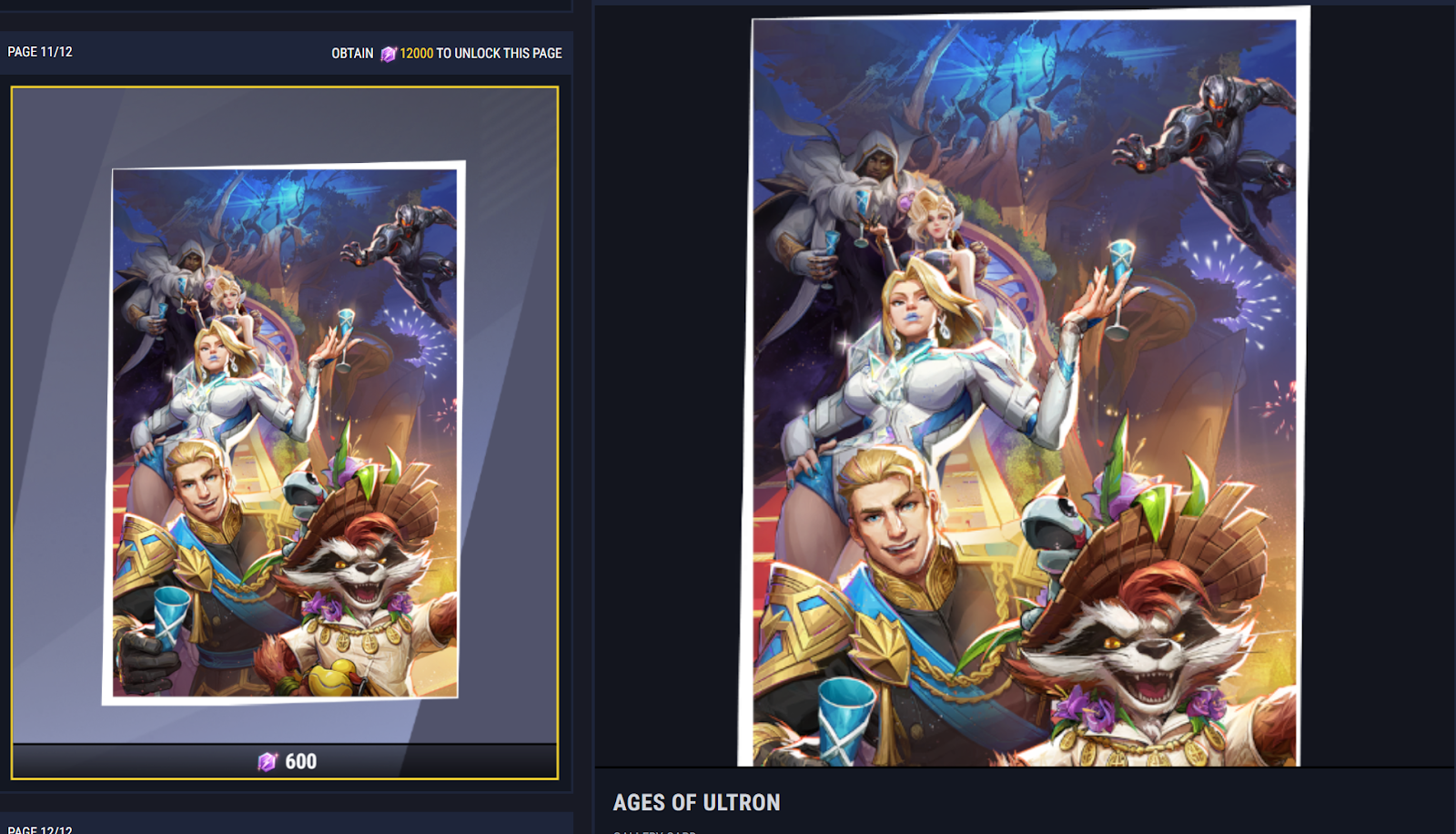Page 11 of Marvel Rivals Season 2 Battle Pass