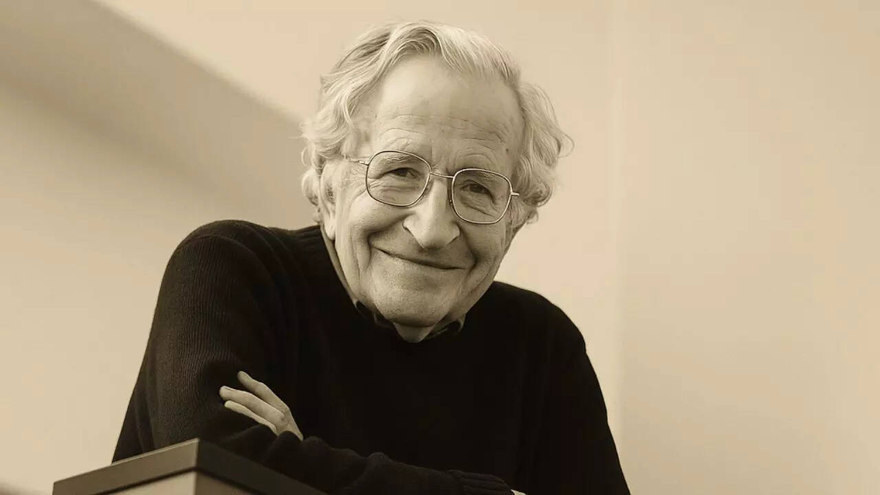 Noam Chomsky (Image credit Speech – The Pennsylvania Gazette)
