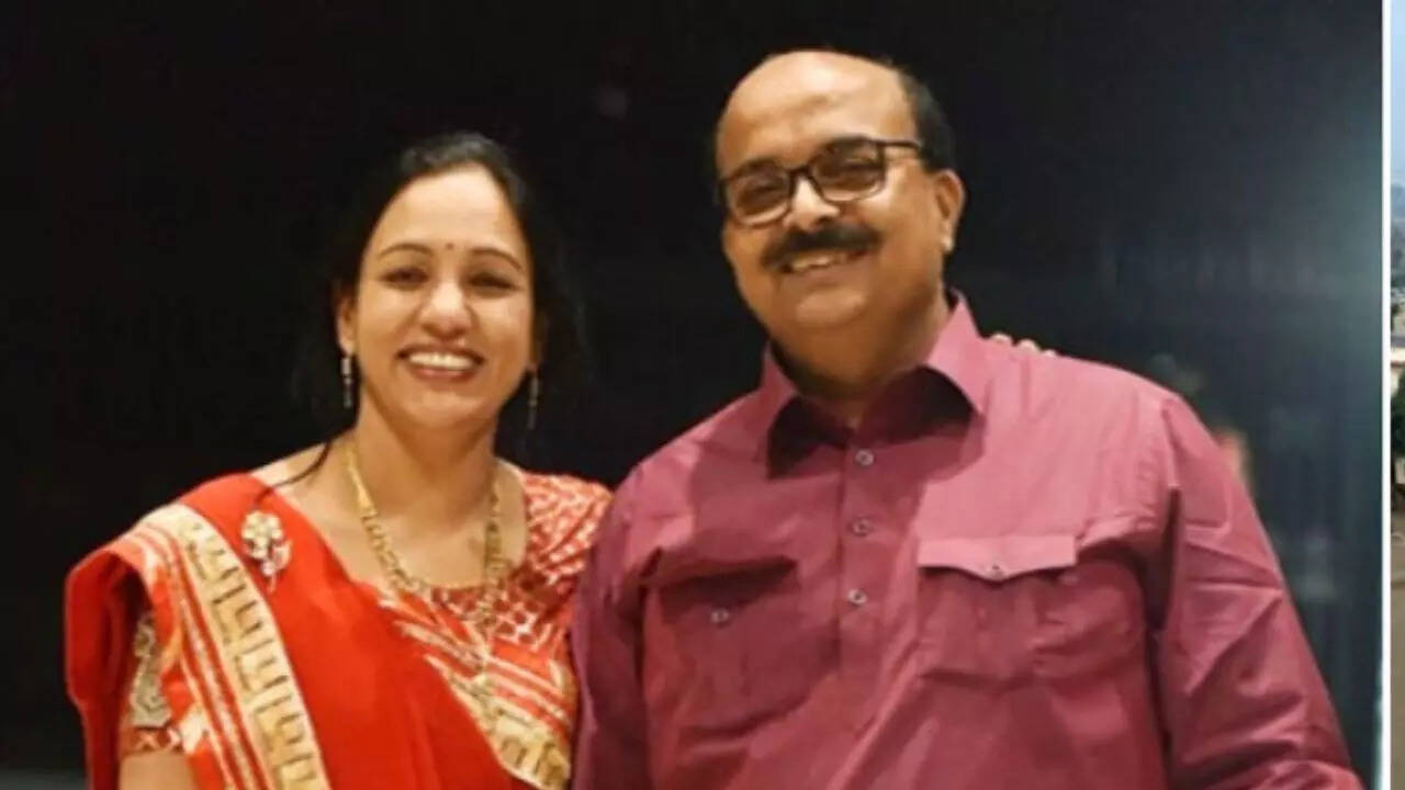 Anand Prakash Chouksey and wife Manjusha