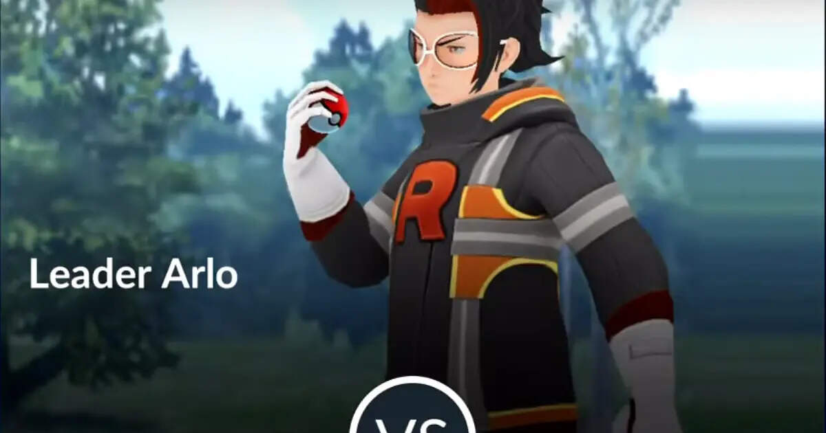 Leader Arlo in Pokemon GO