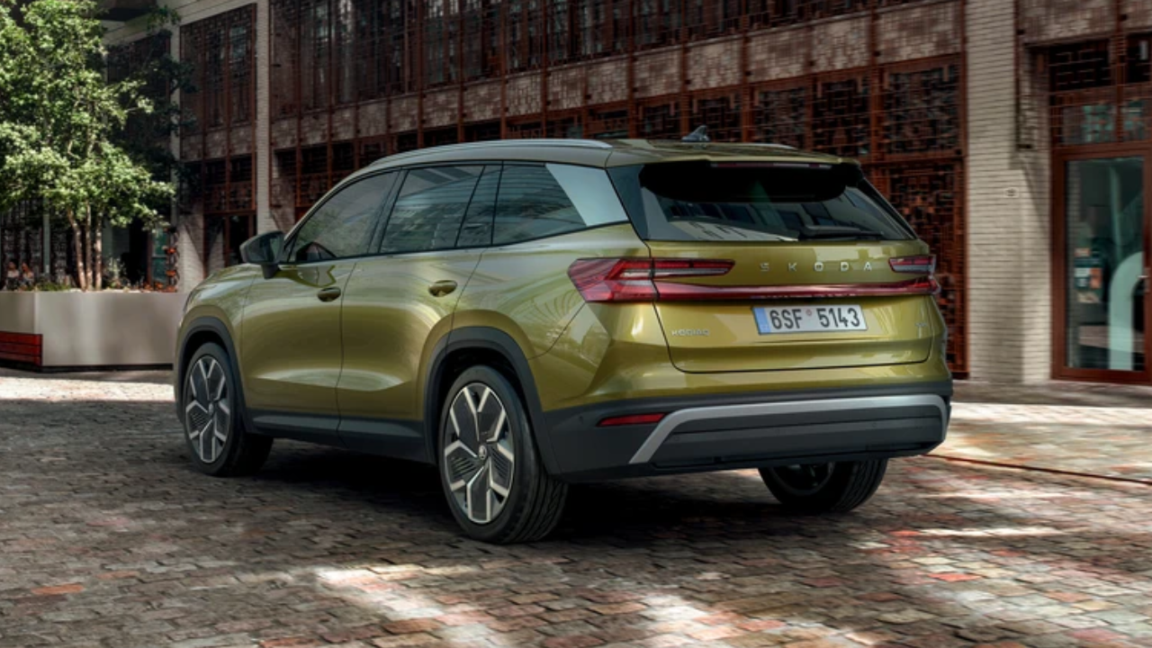 New Skoda Kodiaq rear end
