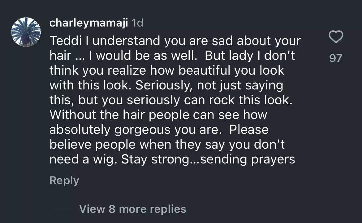 Teddi Comment 2