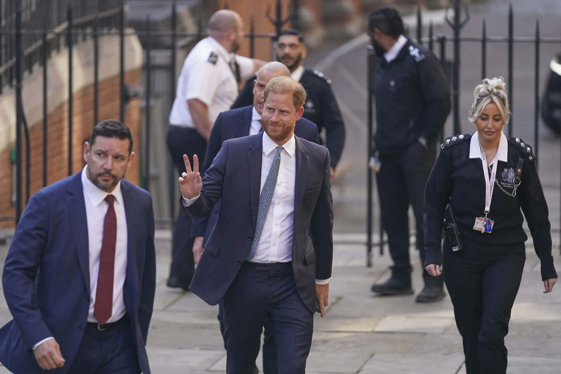 Lawyer says Prince Harry was unfairly treated when stripped of UK security detail