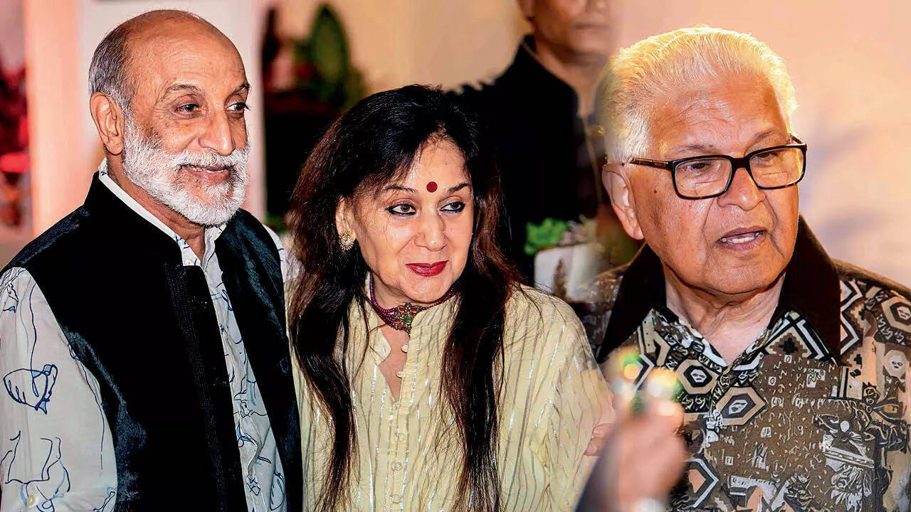 (L-R) Aman Nath, Nalini Singh and Ashwani Kumar