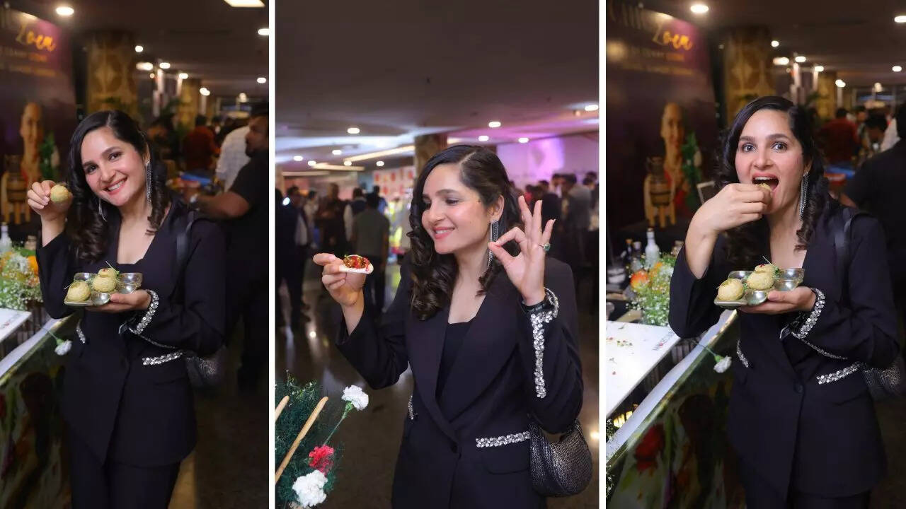 Radha Bhatt tried avocado dahi puri