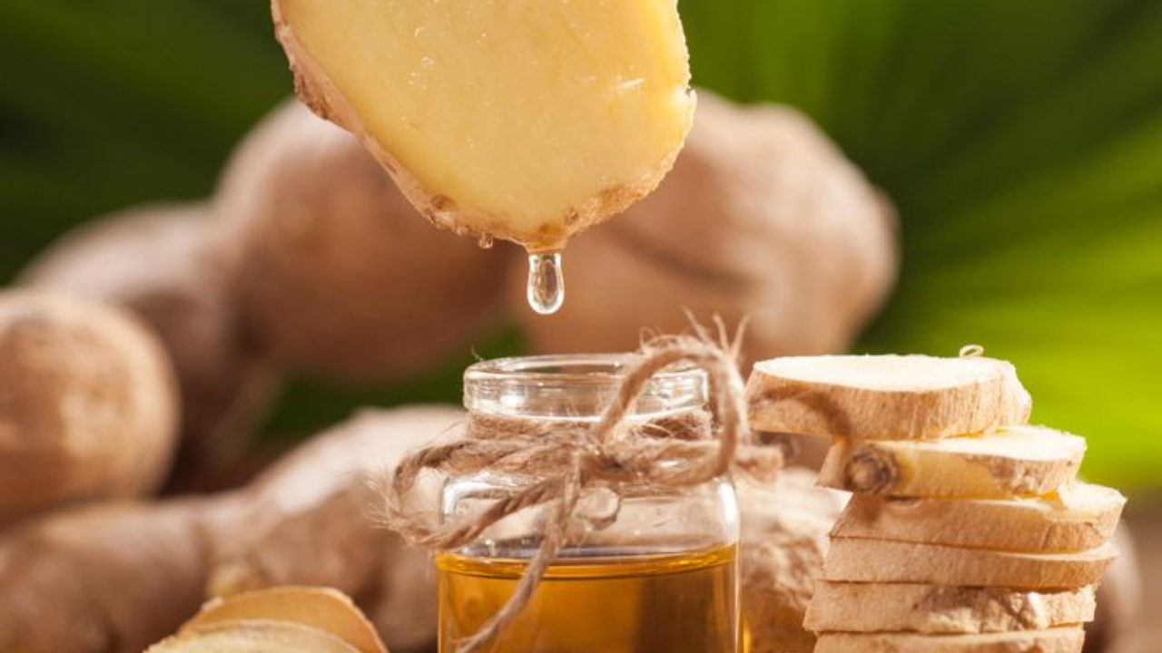 Ginger oil for hair growth