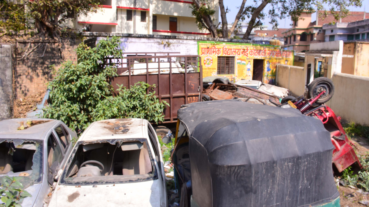 Police vacate playground of British-era school in UP's Bareilly