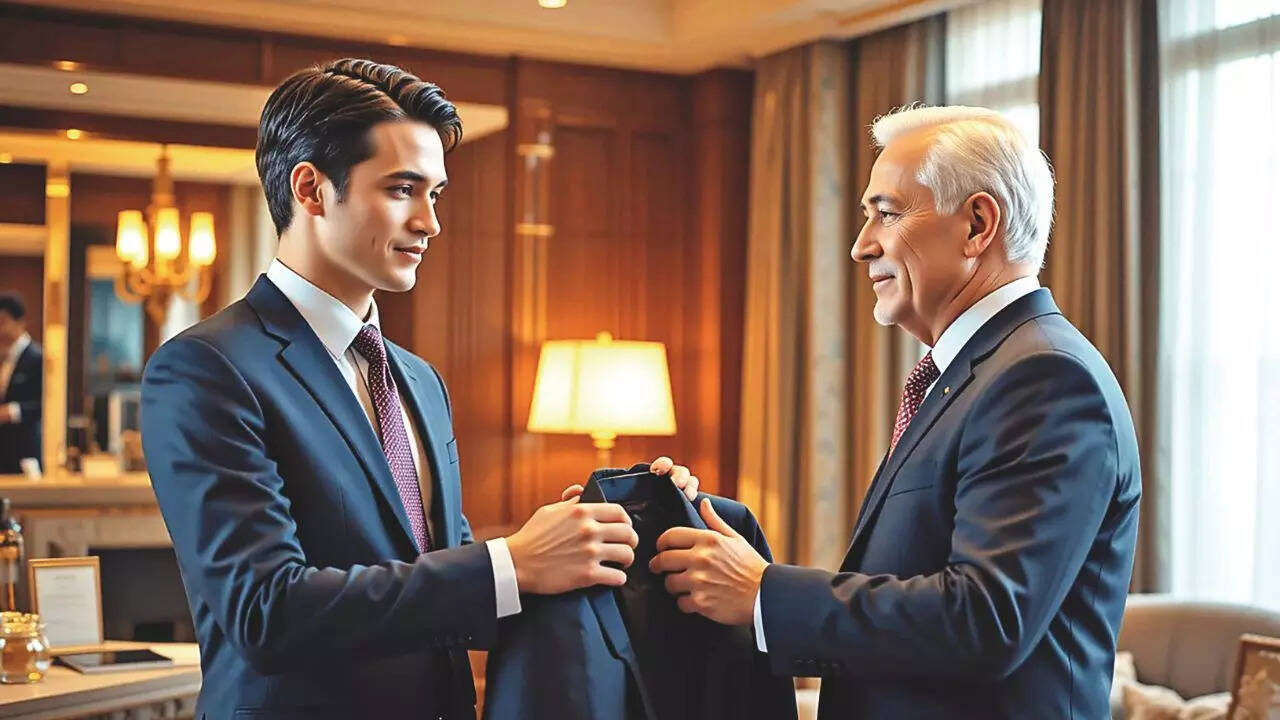 Forgot your Tom Ford shoes in Europe? A new pair is waiting before you land. Same goes for a premium suit
