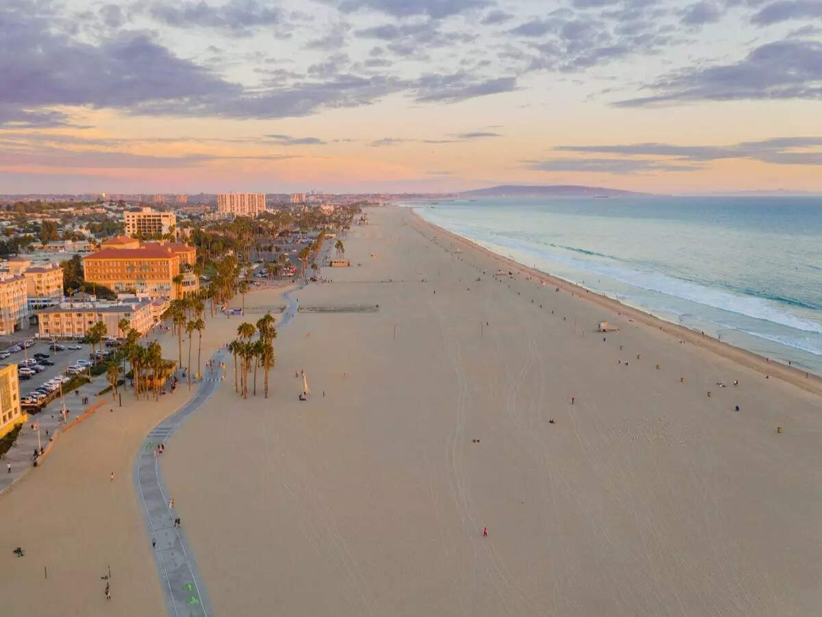 Santa Monica Beach Sunset