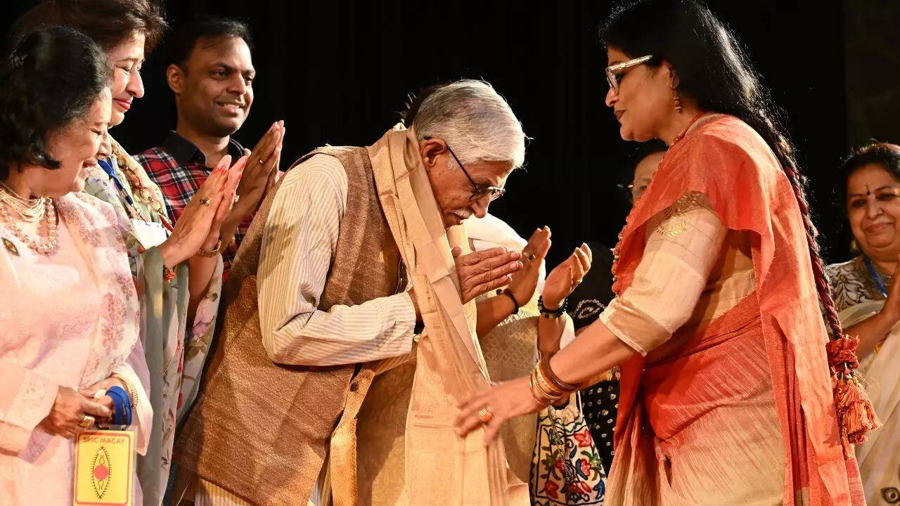 SPIC MACAY founder Dr Kiran Seth was awarded with a Lifetime Achievement Award