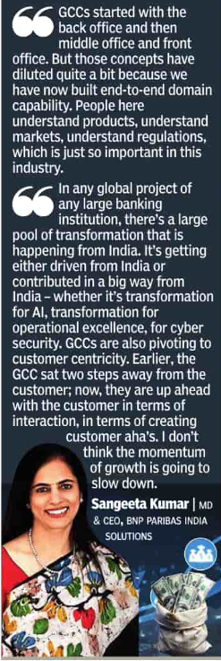 Sangeeta Kumar, CEO & MD, BNP Paribas solutions India