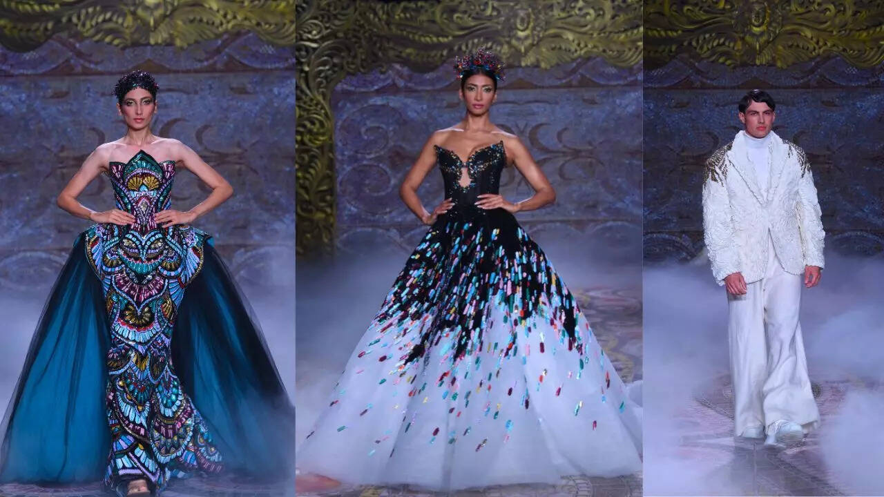 Michael Cinco's first showcase in Delhi was outworldly