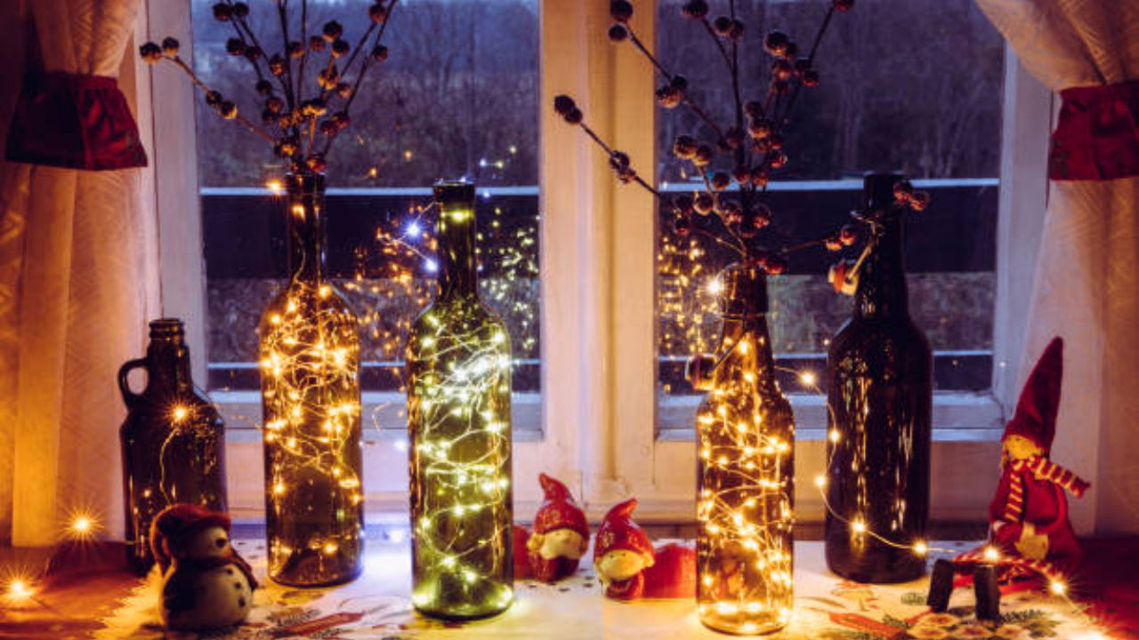 Homemade décor items can look just as sophisticated as store-bought ones