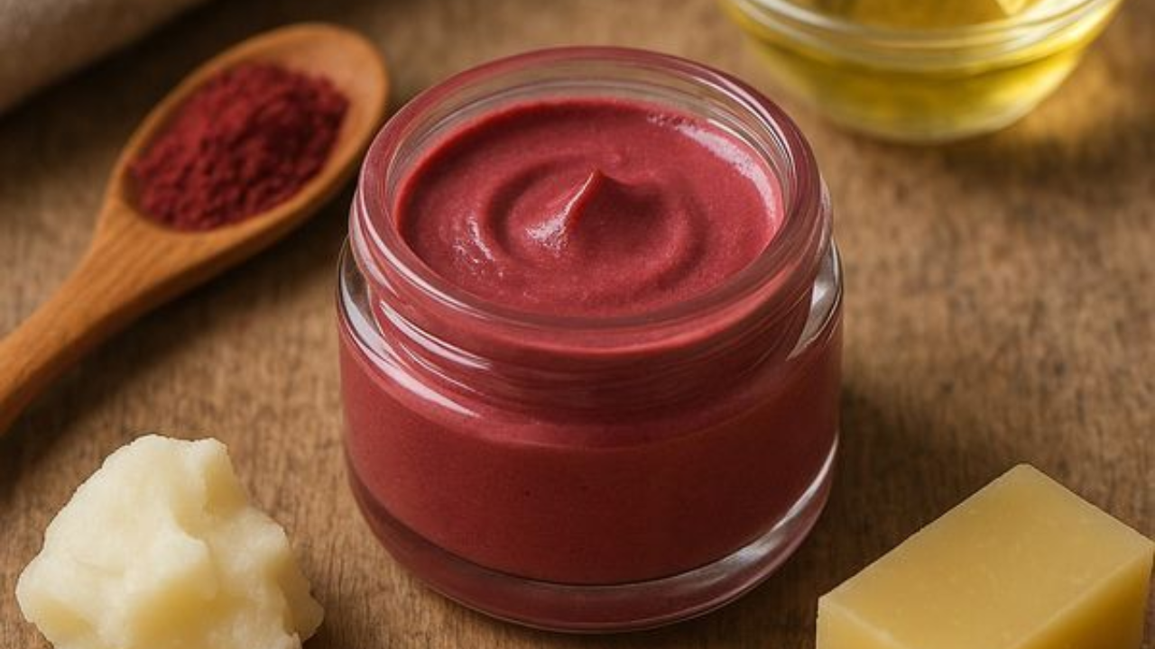 DIY homemade gel blush