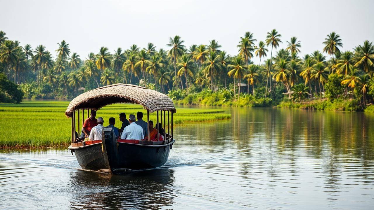 Serene Kerala Backwater Cruise