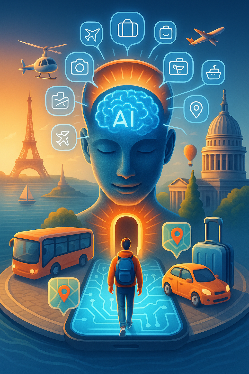 AI + AR/VR Travel