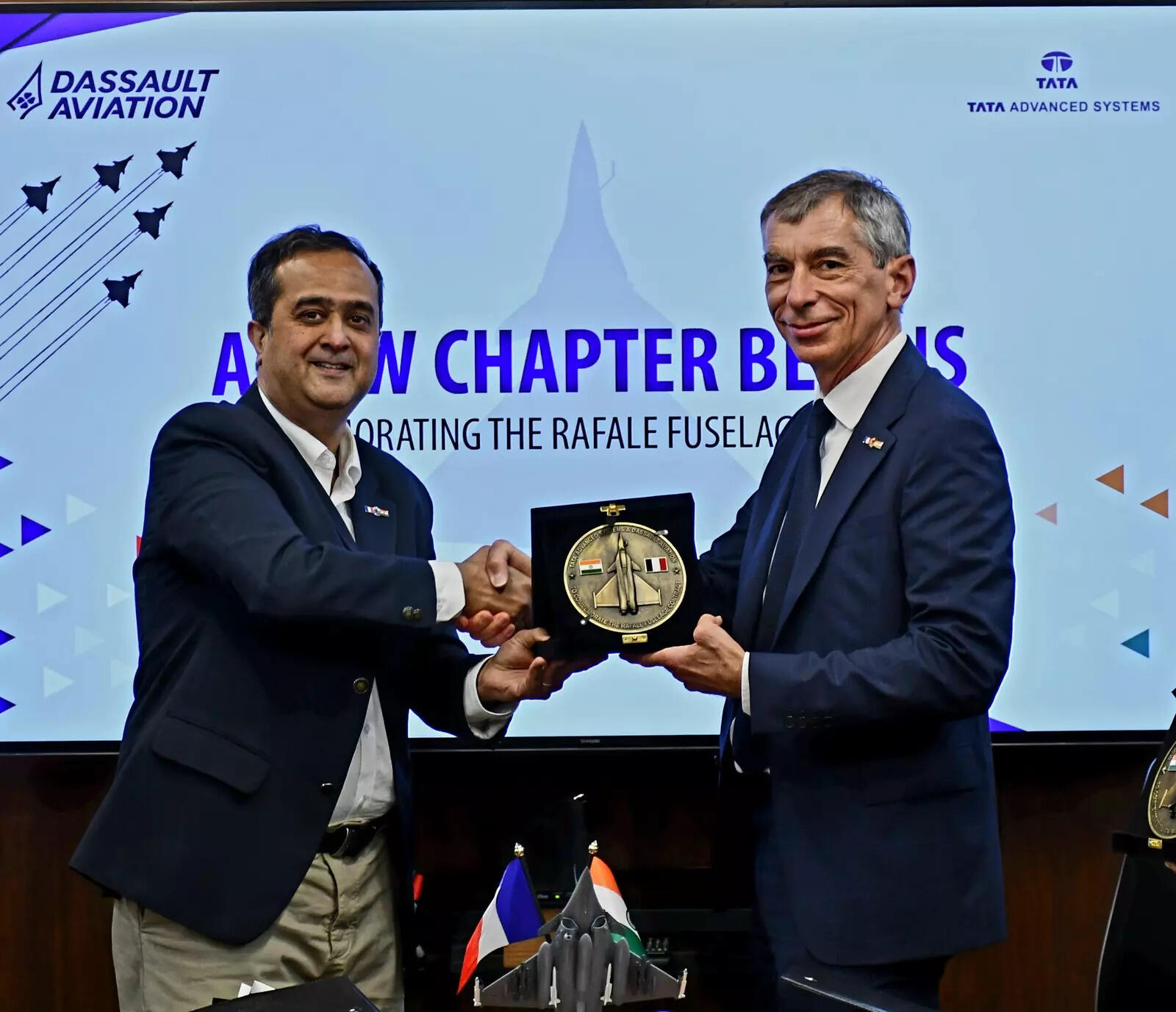 Dassault Aviation partners with Tata Advanced Systems to manufacture Rafale fighter aircraft fuselage
