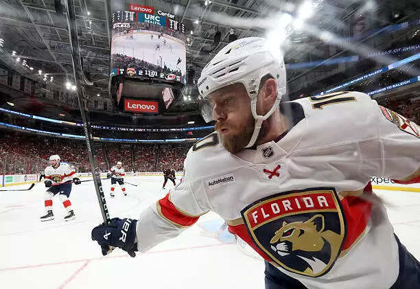 ​ A.J. Greer #10 of the Florida Panthers​