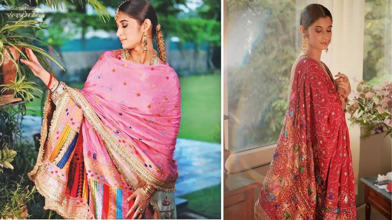 'Phulkari continues to be a treasured heirloom' ​(Pics: @virsaphulkari)