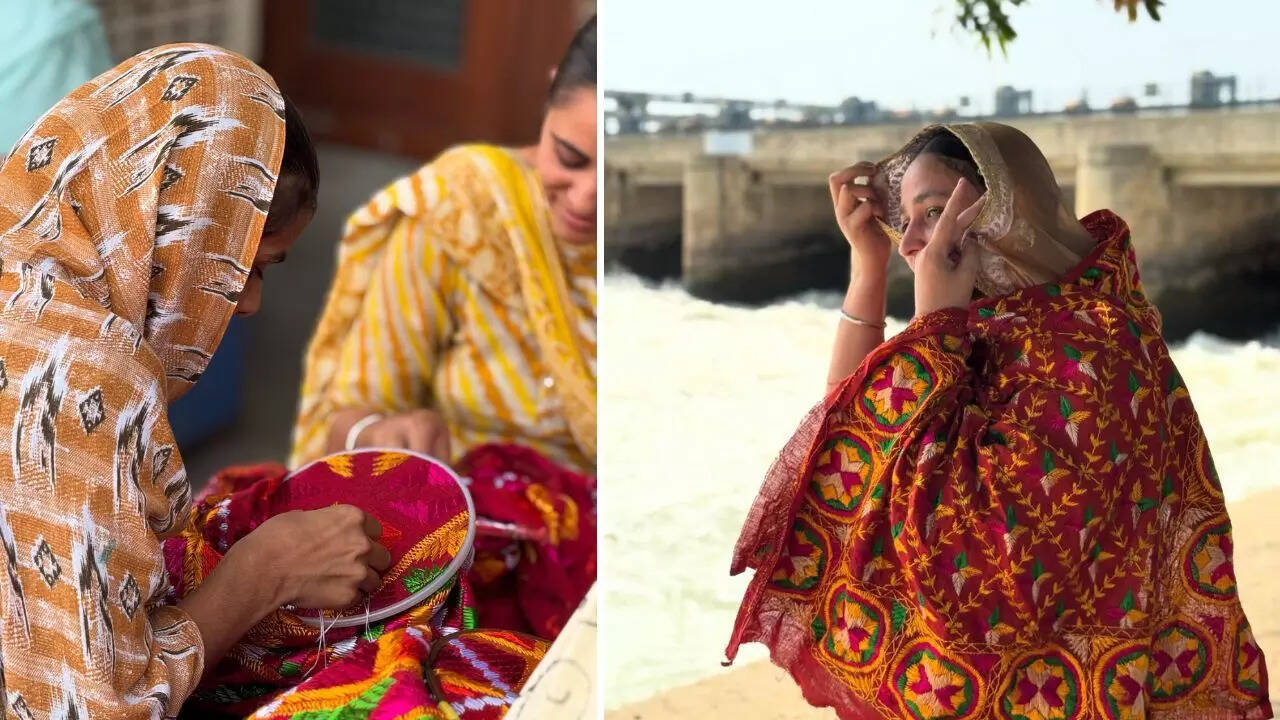 Manpreet Kaur Patti is working on the revival of traditional phulkari (Pics: @phulkarihouse)
