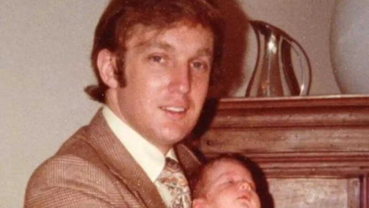 Trump has been married thrice and has five children