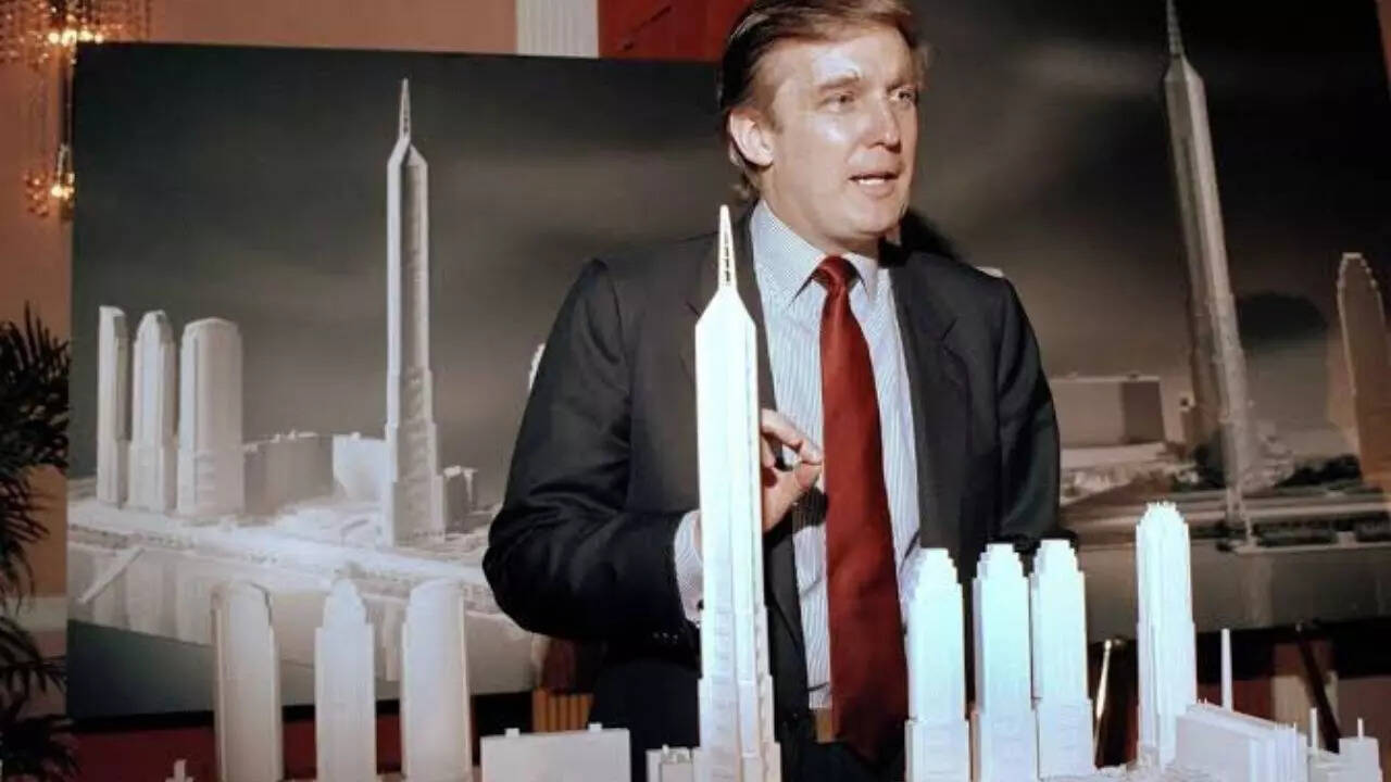 Donald Trump- a young businessman and leader