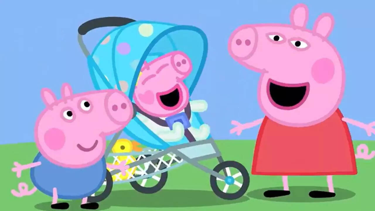 Evie, peppa pig's sister