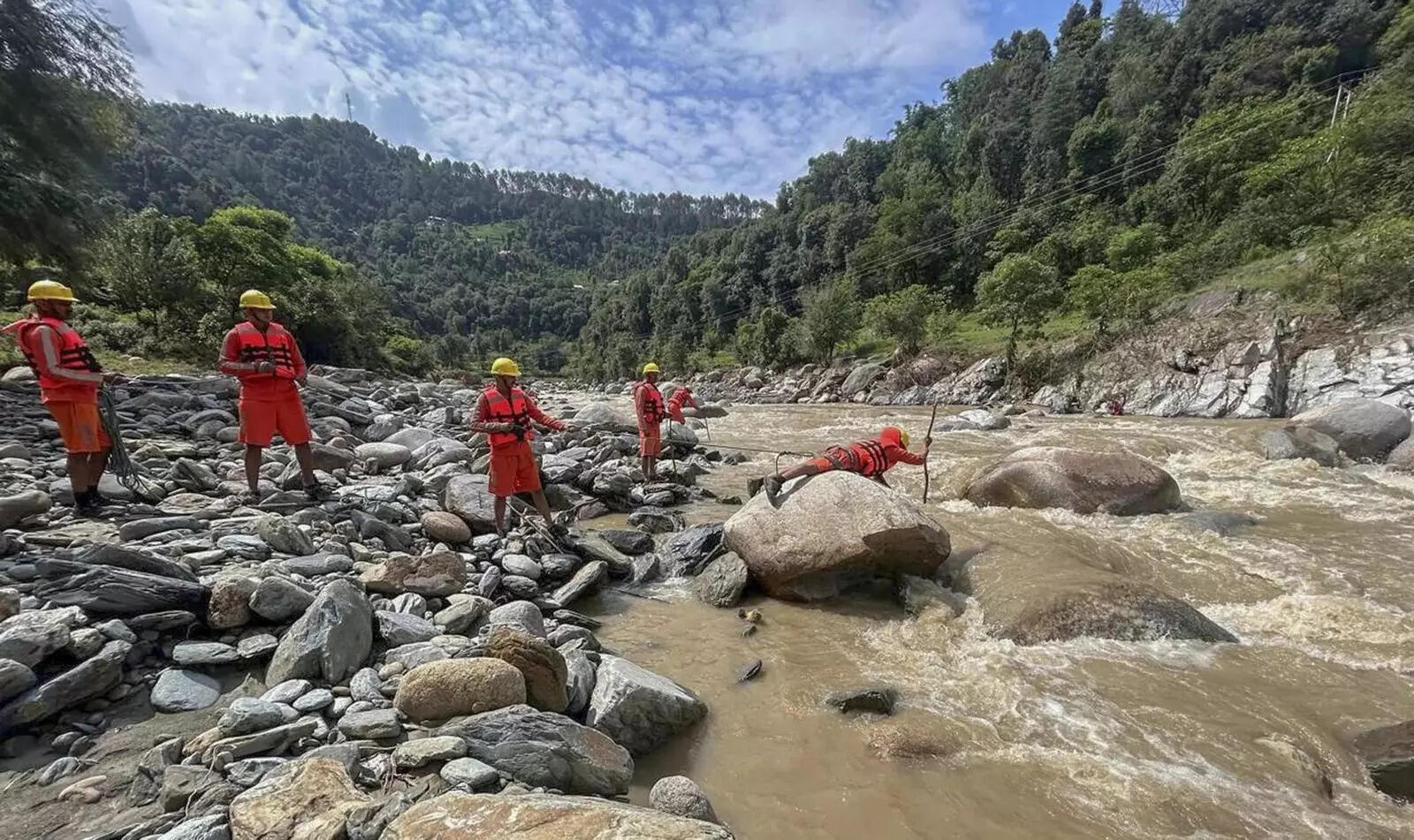 Cloudbursts and flash floods in Himachal's Mandi