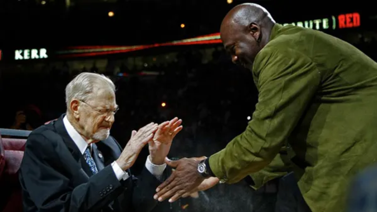 Michael Jordan & Johnny Kerr