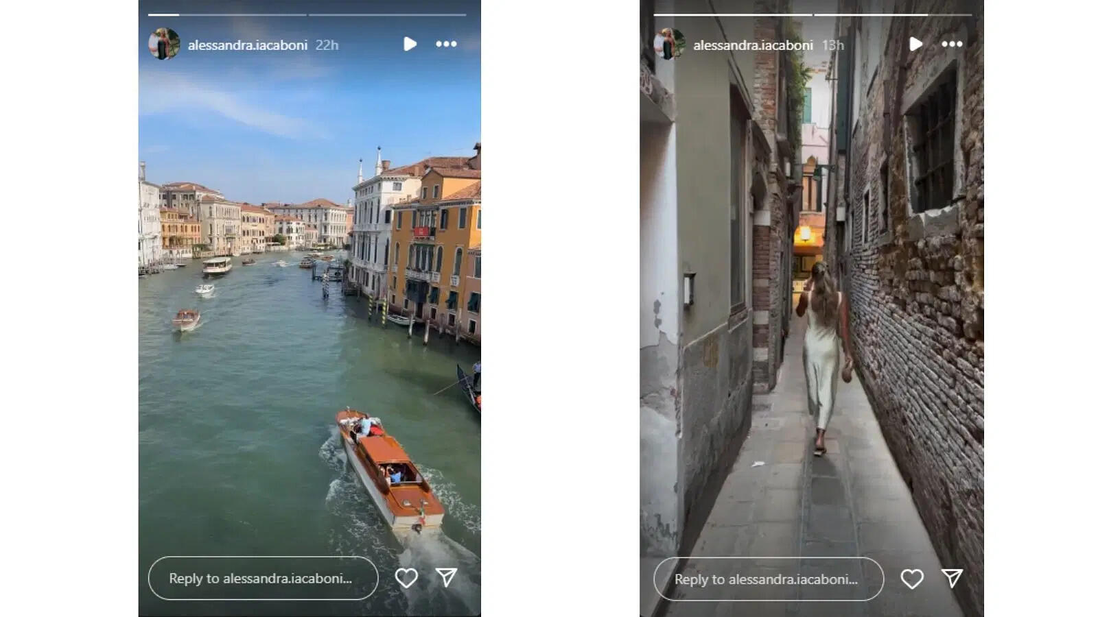 NHL-Jeremy Swayman and girlfriend Alessandra make their next stop at Venice after the Dolomites during couple's offseason European trip