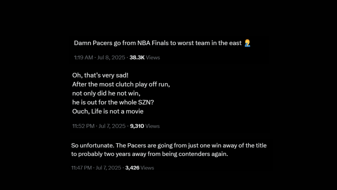 Fans' reactions to Tyrese Haliburton's surgery update