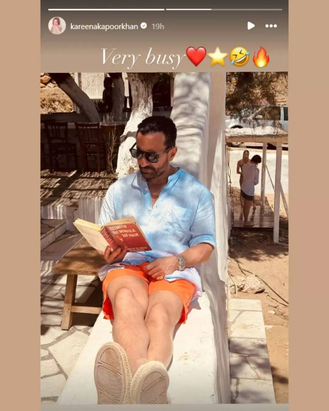 Kareena Kapoor Khan shares Saif Ali Khan's picture