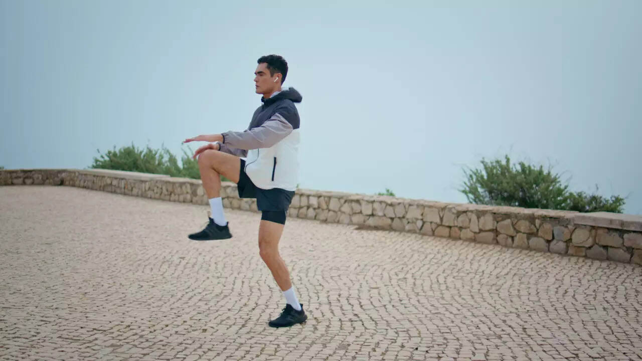 high knees