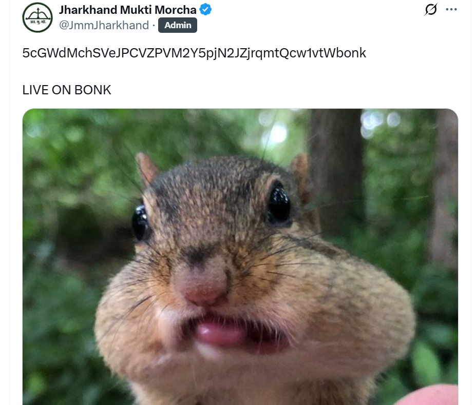 JMM X account